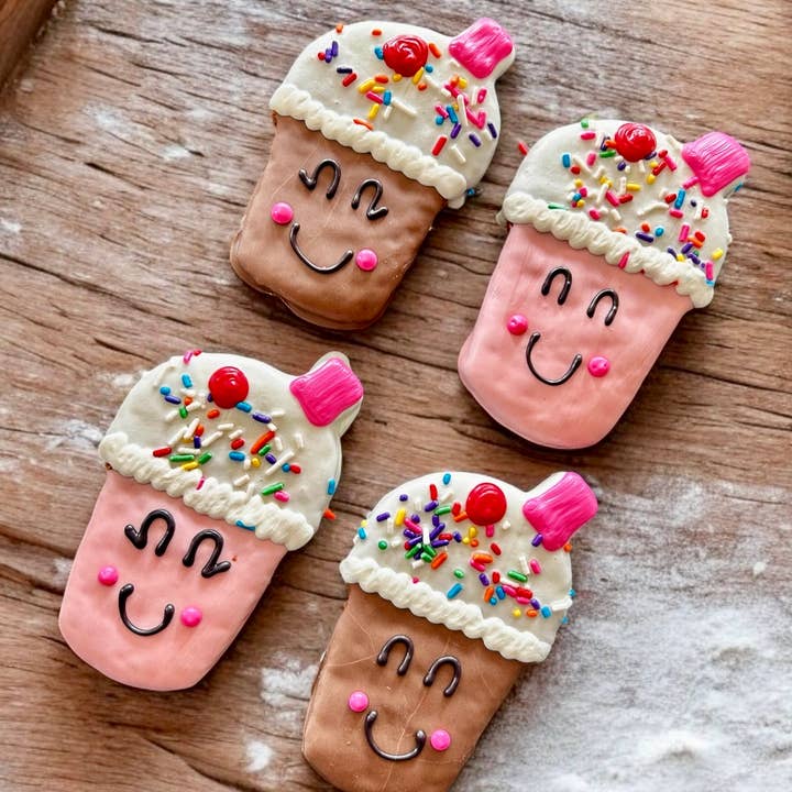 Bakery Cookie Smiley Milkshake