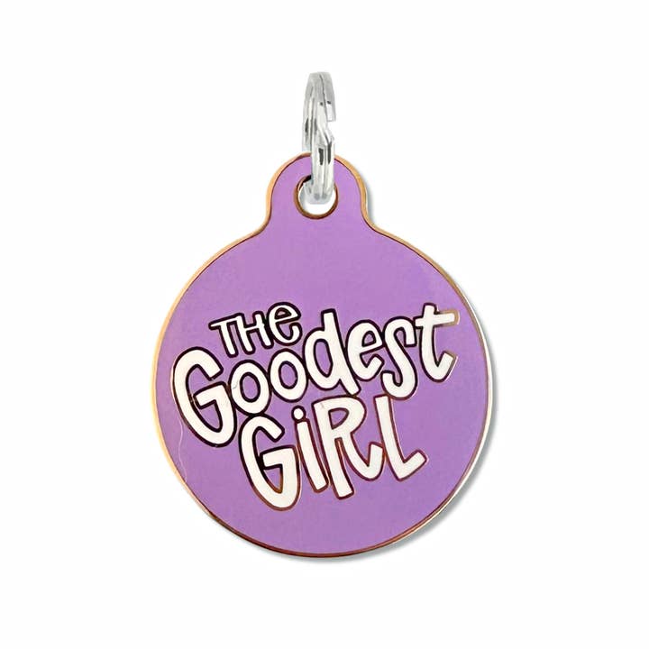 QR Code Dog Tag The Goodest Girl