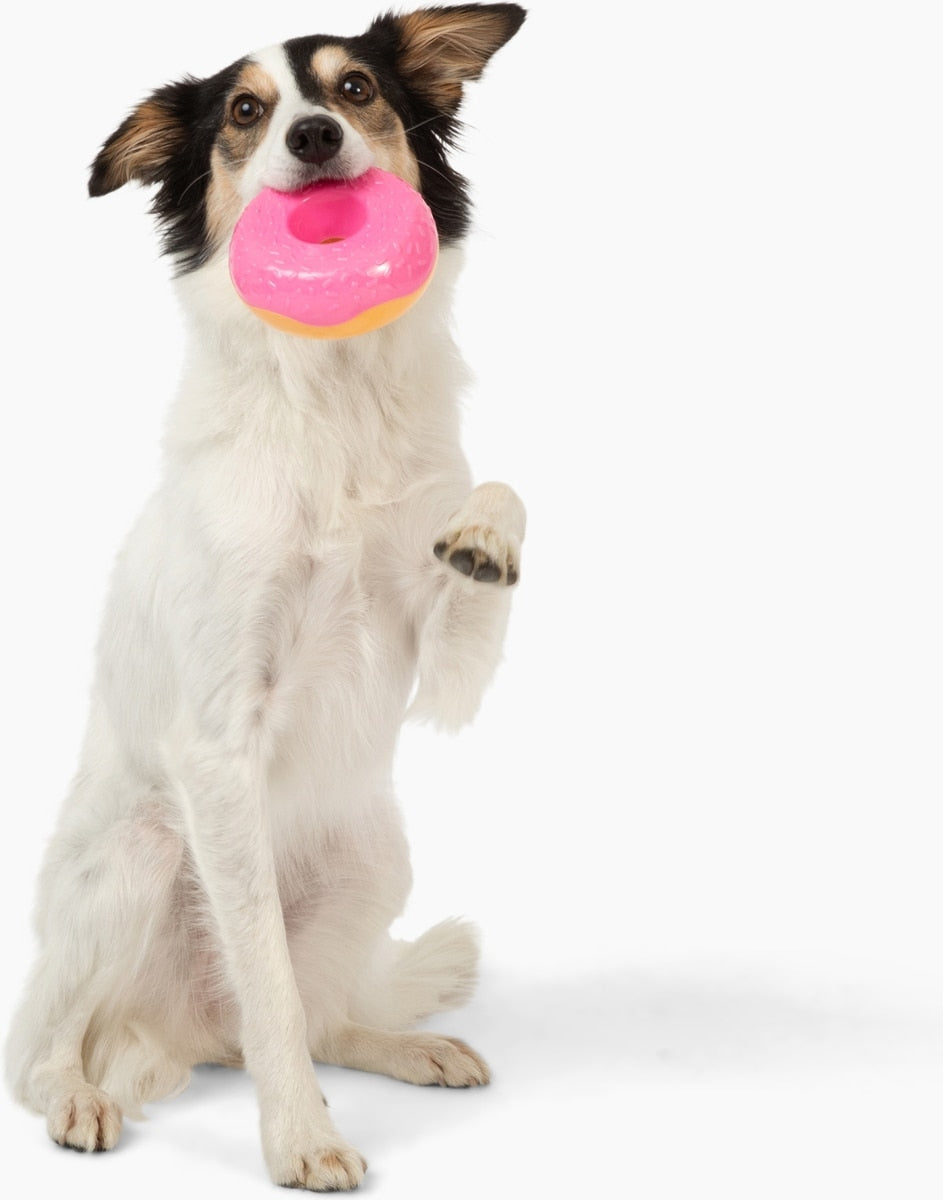 Squeaker Donut Pink