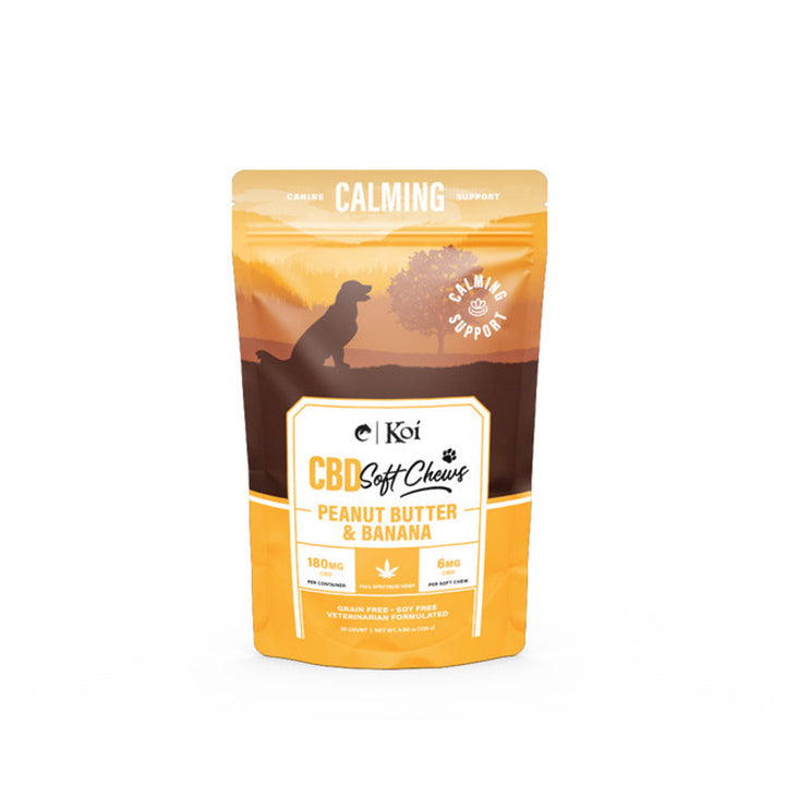 Calming Peanut Butter & Banana CBD Soft Chew