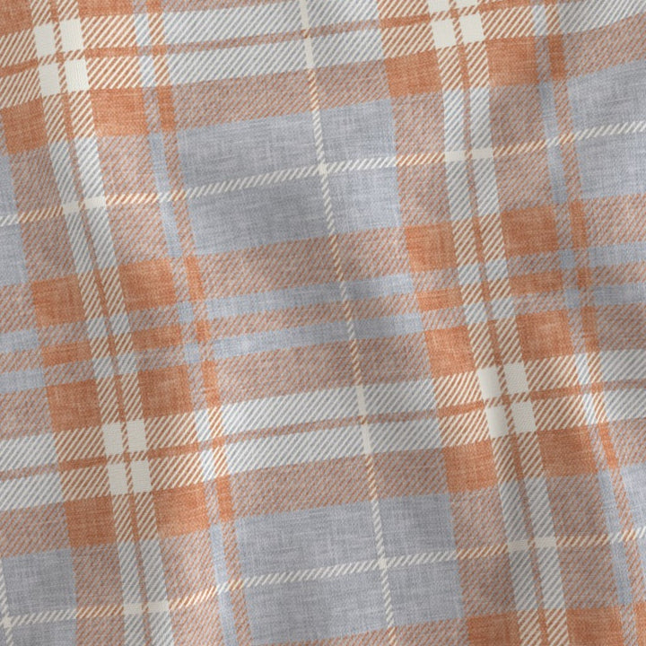 Wanderlust Wags Bandana Orange/Blue Plaid