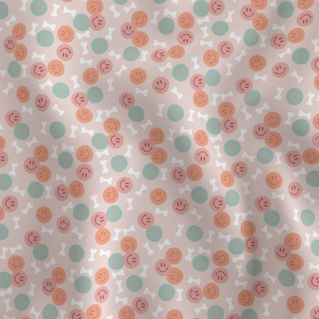 Wanderlust Wags Bandana Dog Bone Smiles