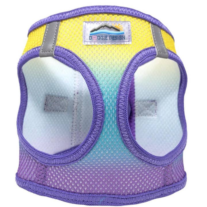 American River Ombre Dog Harness-Lemonberry Ice