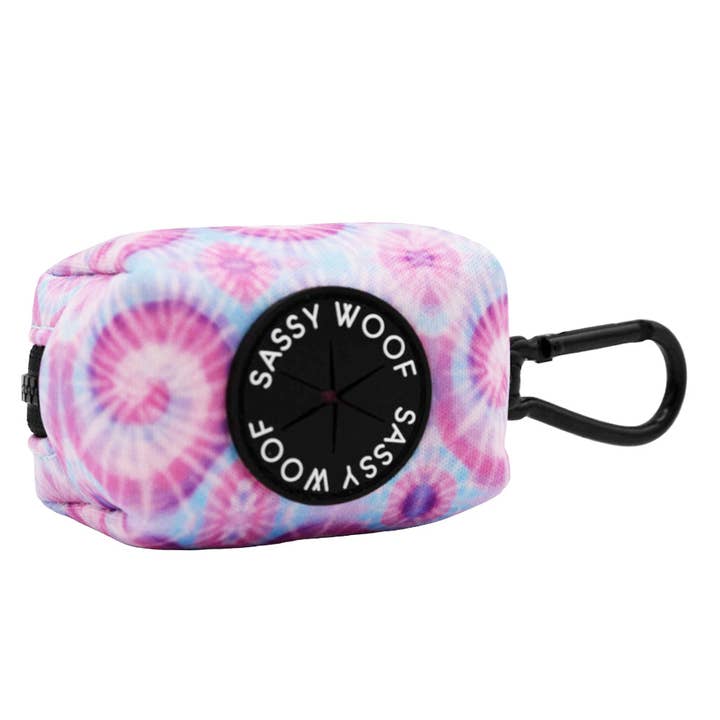 Dog Waste Bag Holder Purple Haze