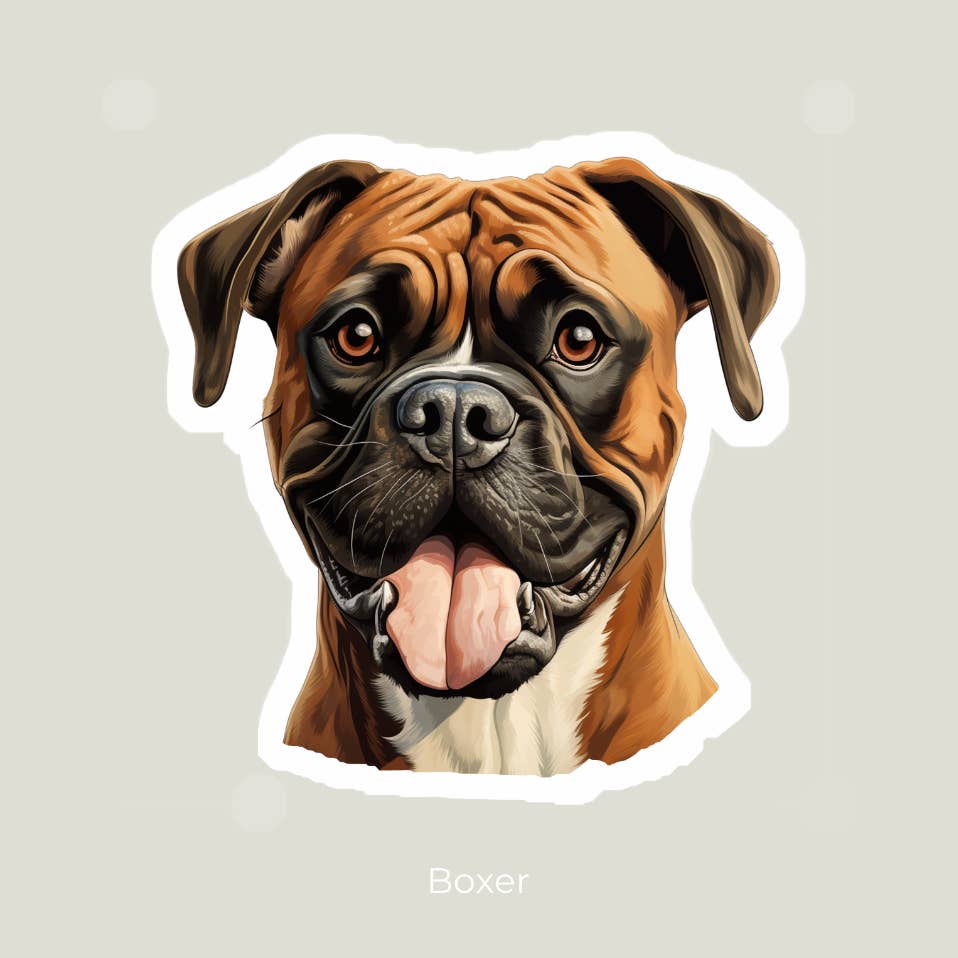 Boxer Sticker