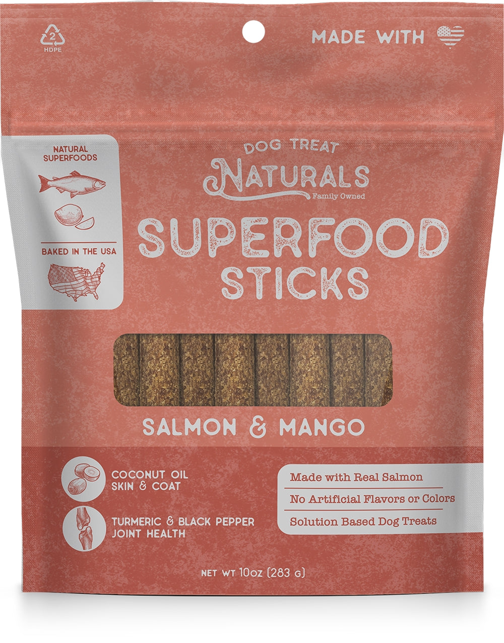 Superfood Sticks Salmon & Mango