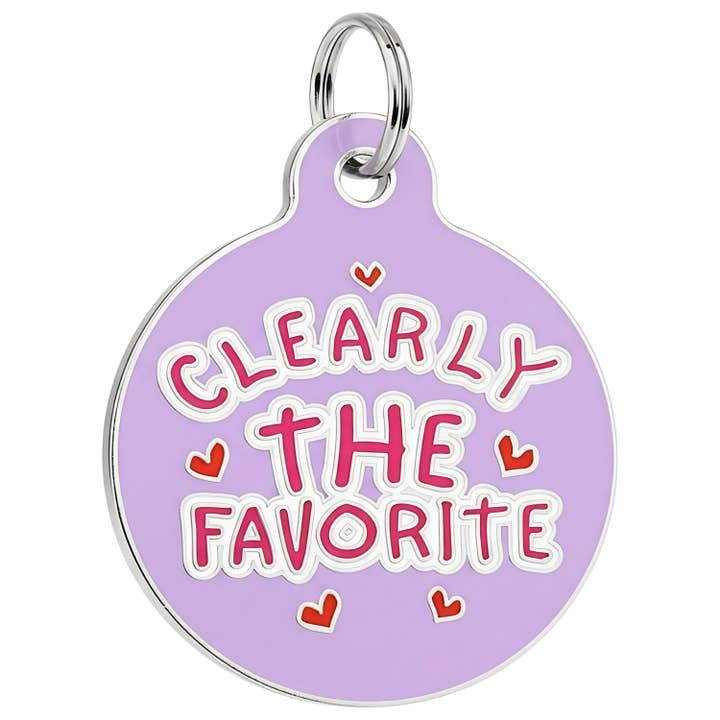 QR Code Dog Tag Clearly The Favorite