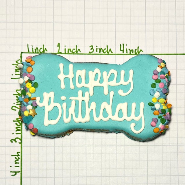 Bakery Cookie Birthday Blue