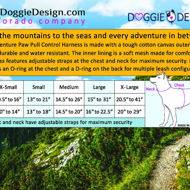 Venture Paw Dog Harness - Crimson