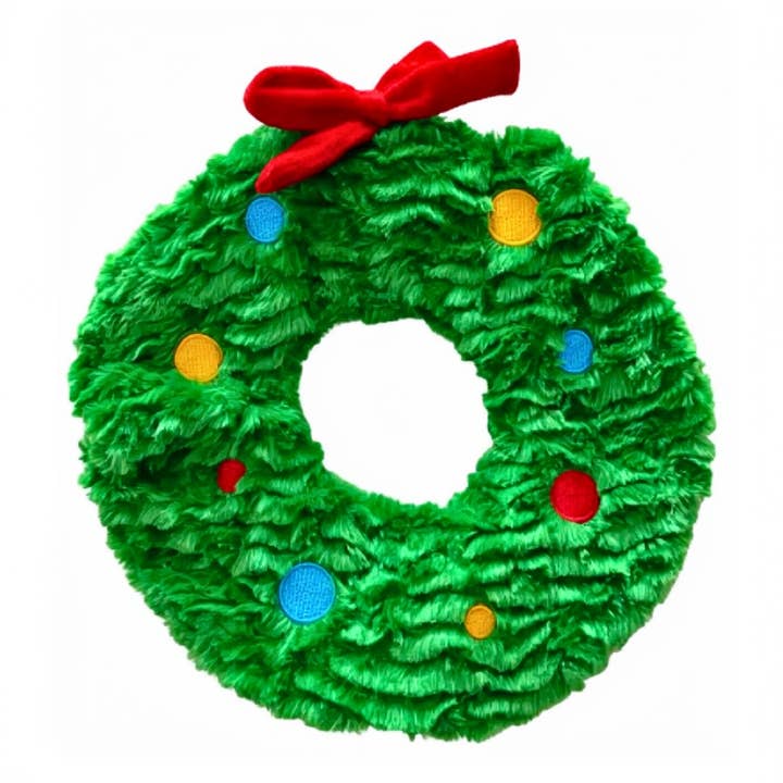 Holiday Crinkle & Squeak Wreath