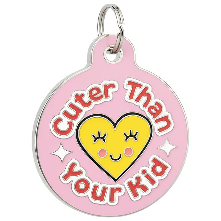 QR Code Dog Tag Cuter Than Your Kid