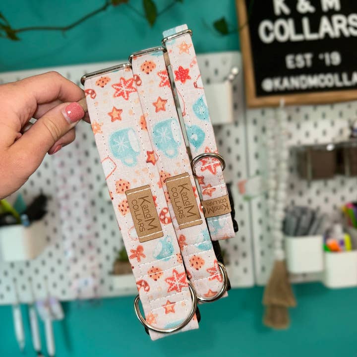 Watercolor Cookies & Milk Collar