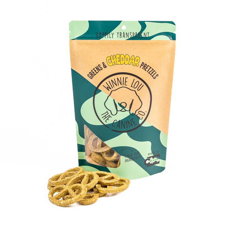 Greens & Cheddar Pretzels