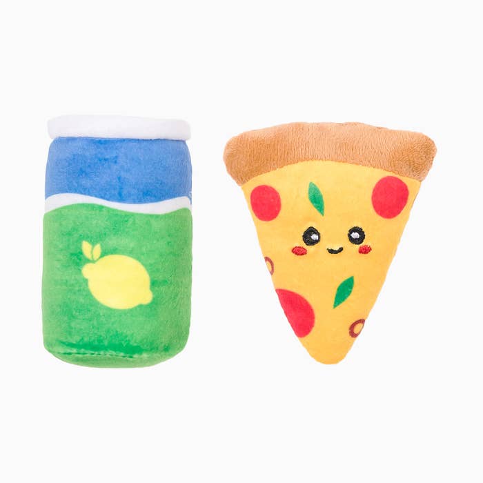 Pizza & Soda Cat Toy