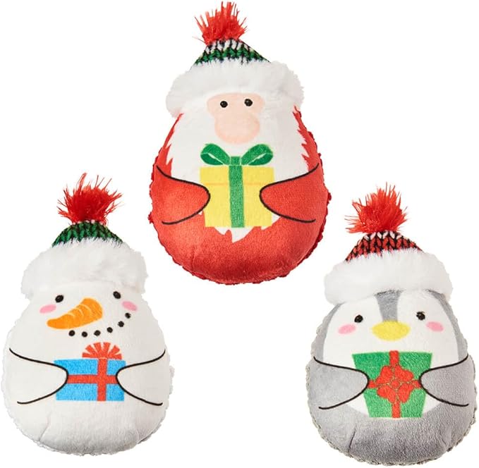 Holiday Trio Cat Nip Toy