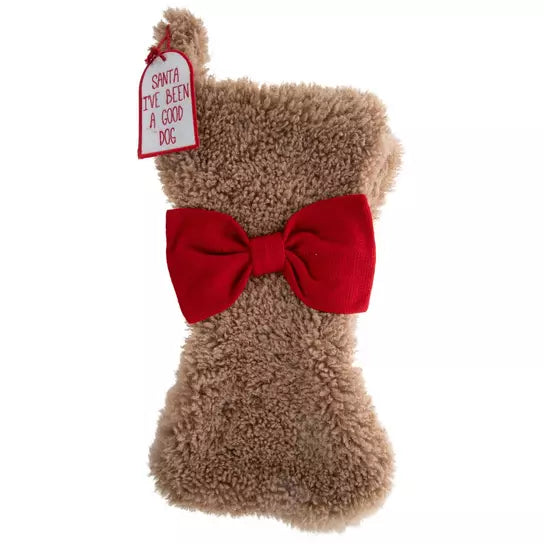 Christmas Stocking Brown/Red