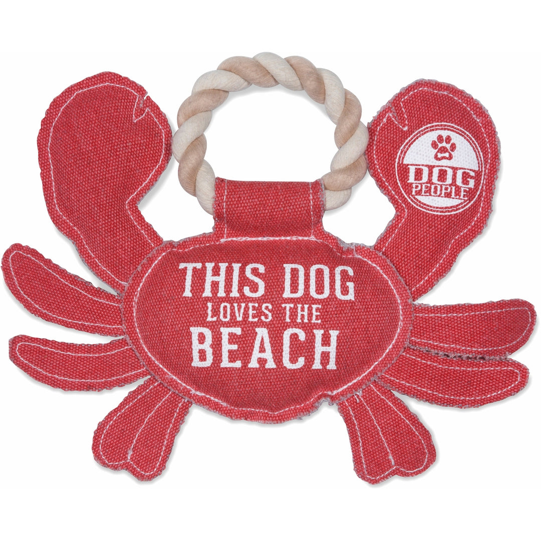 This Dog Loves The Beach Crab