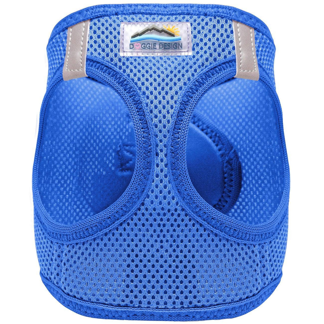 American River Solid Dog Harness - Cobalt Blue