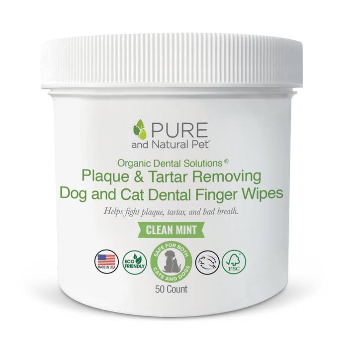 Plaque & Tartar Removing Finger Wipes