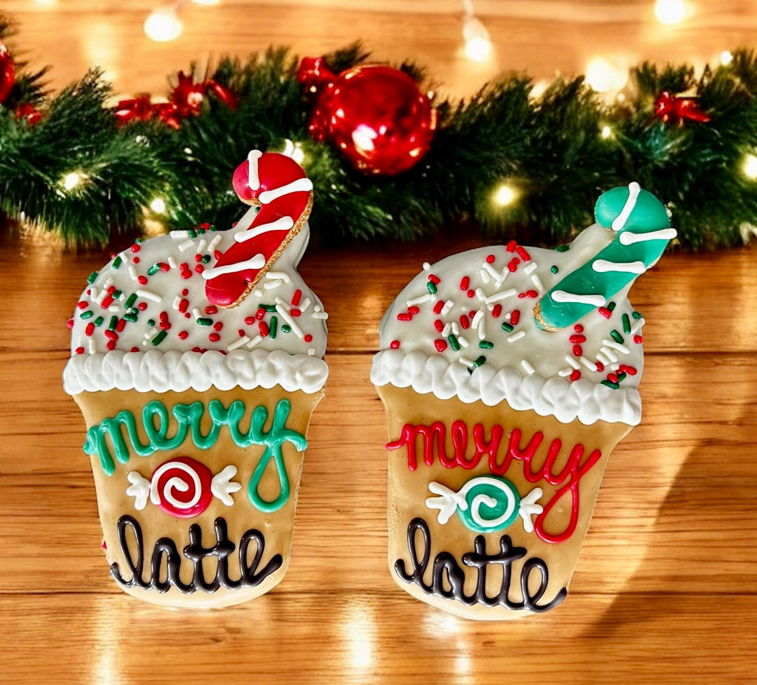 Bakery Cookie Iced Merry Mint Chirstmas Latte