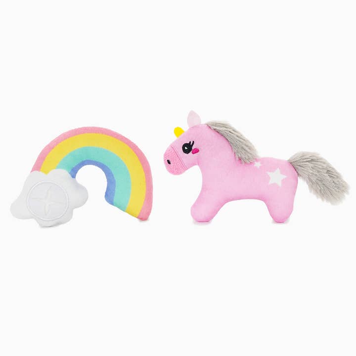 Unicorn & Rainbow Cat Toy