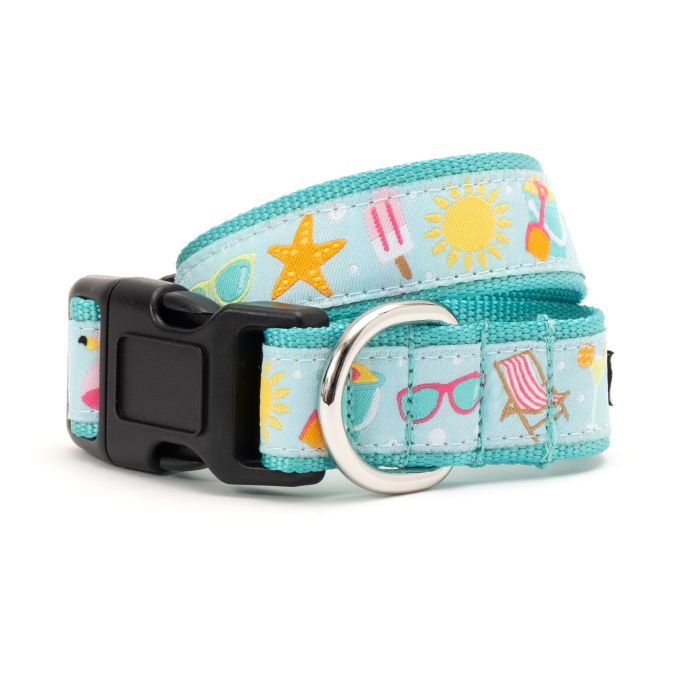 Life's A Beach Dog Collar