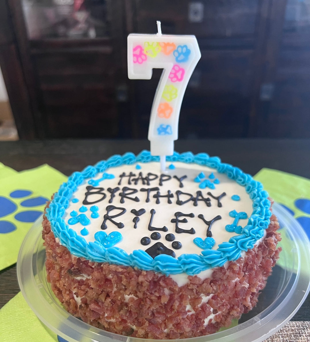 Number Birthday Cake Candle