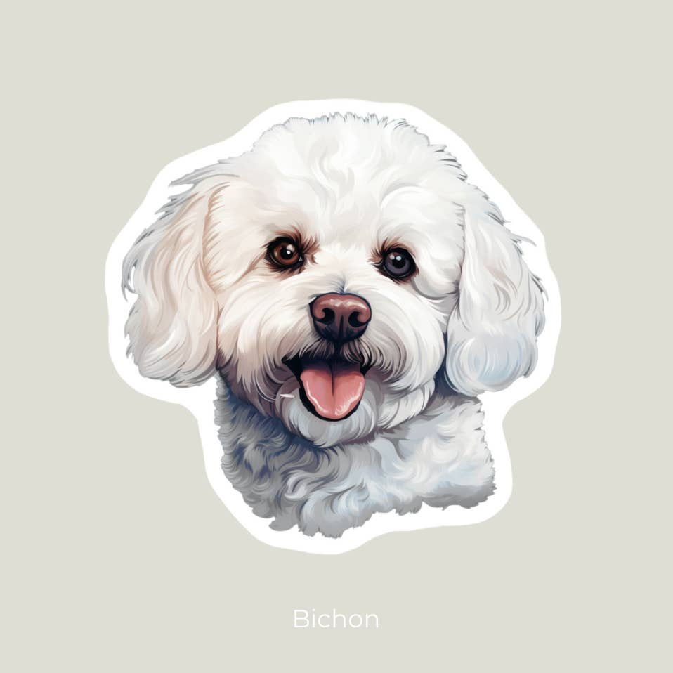Bichon Sticker