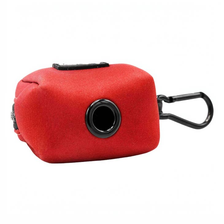 Poop Bag Holder Burgundy