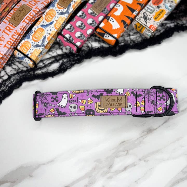 Purple Spooky Collar