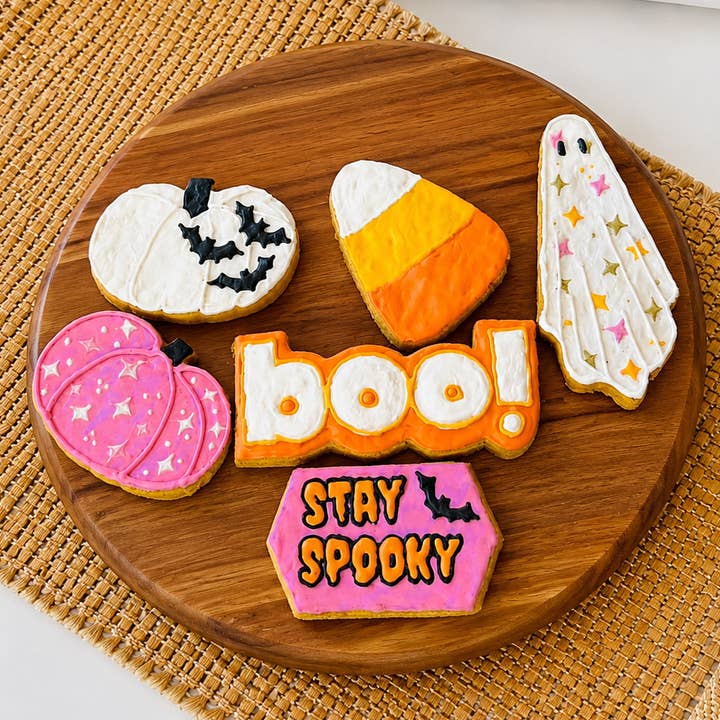 Bakery Cookie White Bats Pumpkin