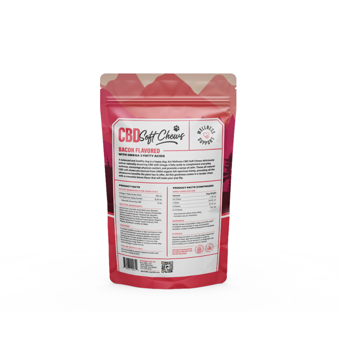 Wellness Bacon CBD Soft Chew