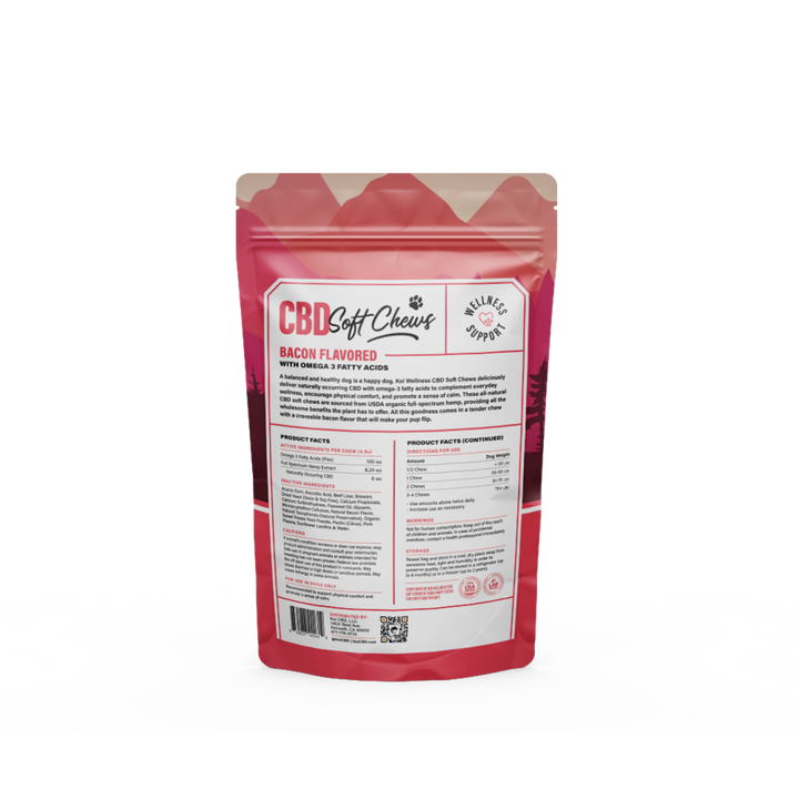 Wellness Bacon CBD Soft Chew