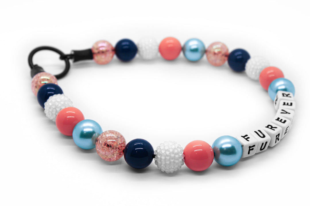 Birds Of Paradise Beaded Necklace 12"