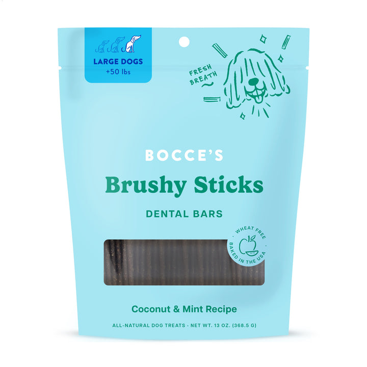 Bocce's Brushy Sticks