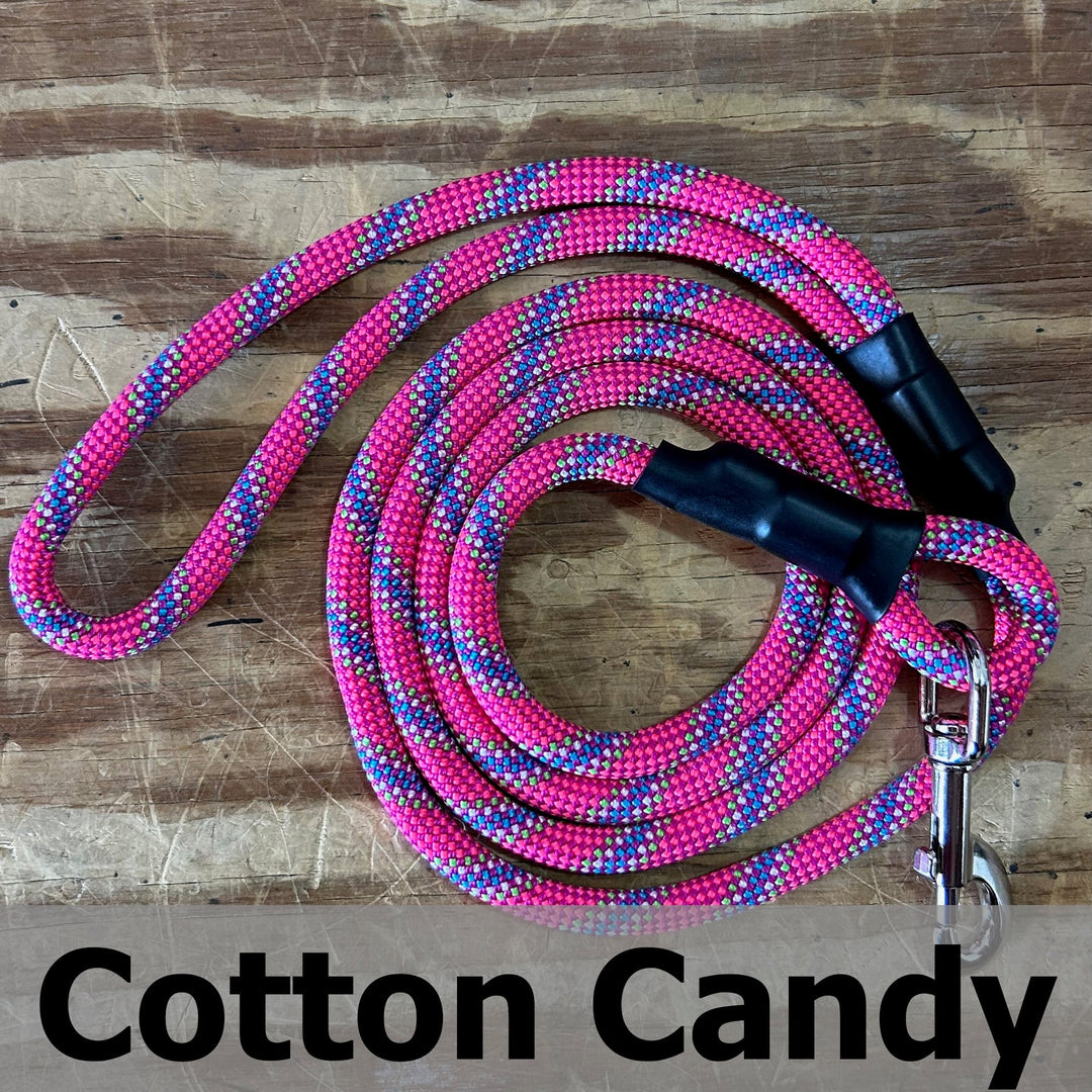 Standard Clip Leash 6" Cotton Candy