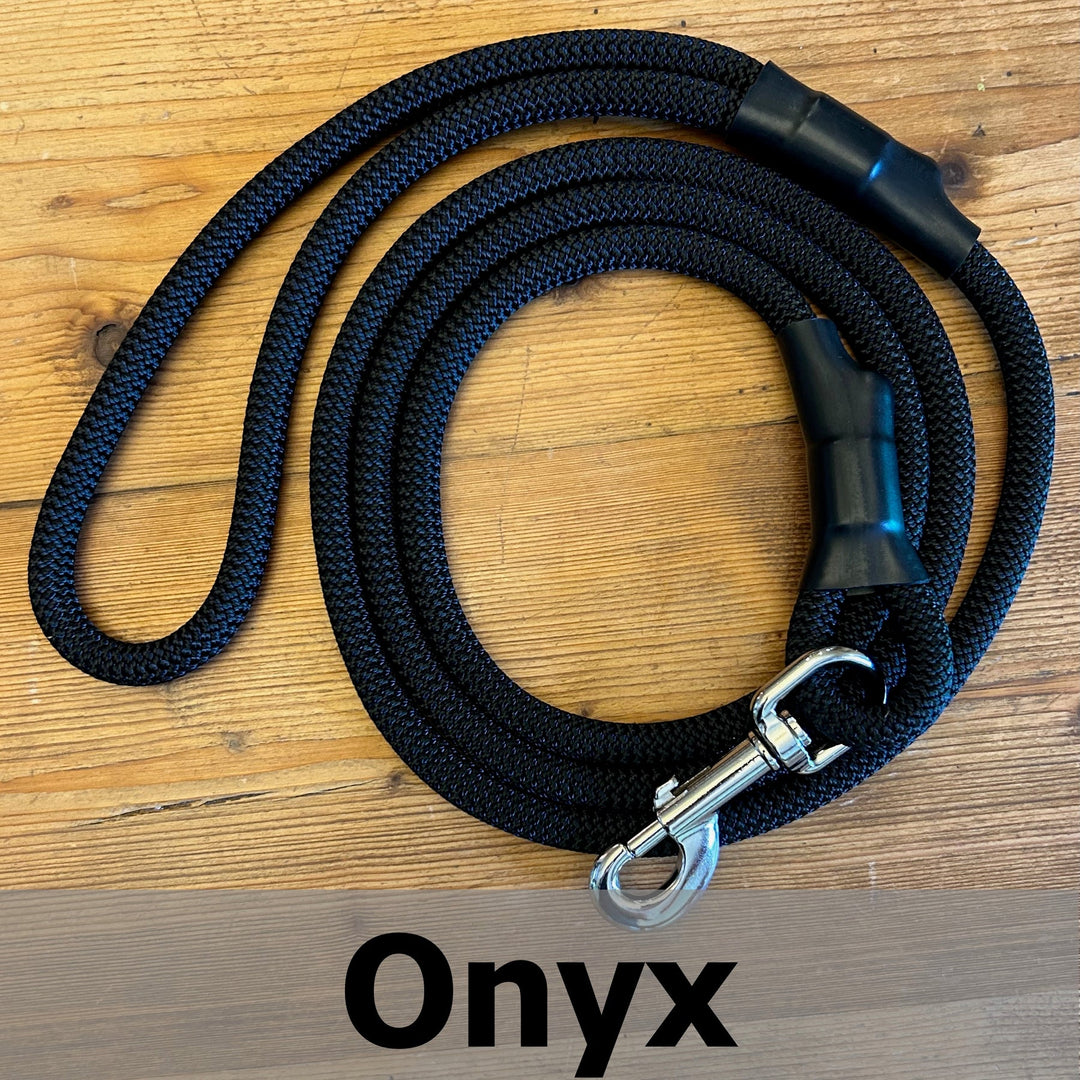 Standard Clip Leash 6" Onyx