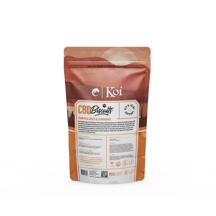Hip & Joint Pumpkin Spice & Cinnamon CBD Biscuit