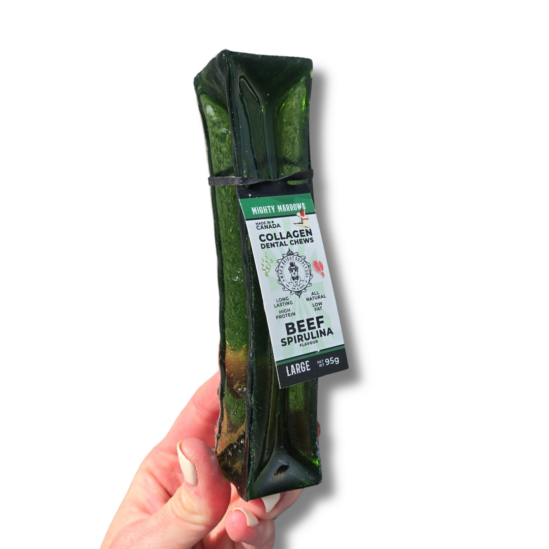 Beef Spirulina Mighty Marrow Large Collagen Chew