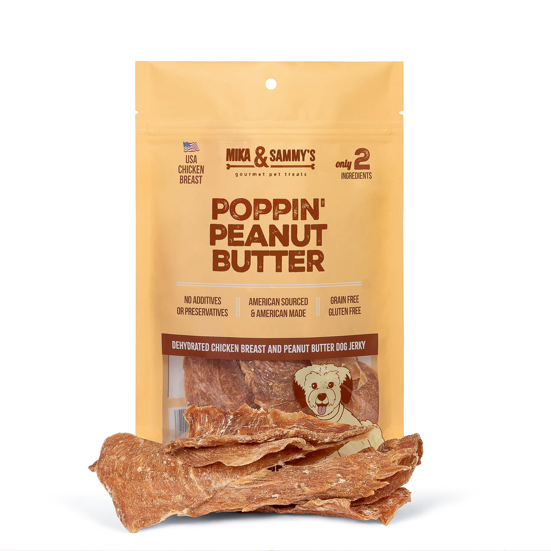 Poppin Peanut Butter Jerky Treats