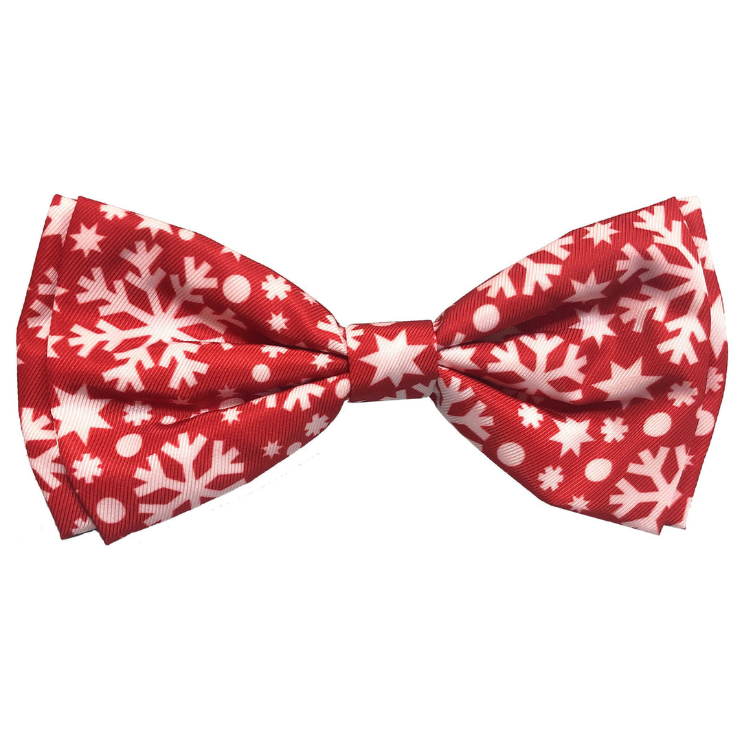 Snowflakes Bow Tie