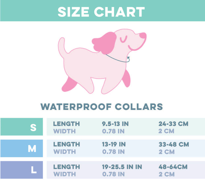 Orange Waterproof Collar