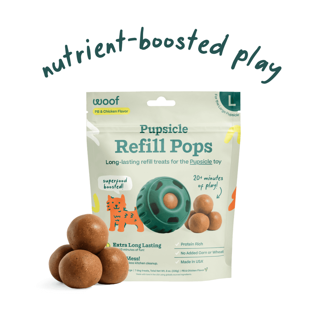 Peanut Butter & Chicken Pupsicle Refills