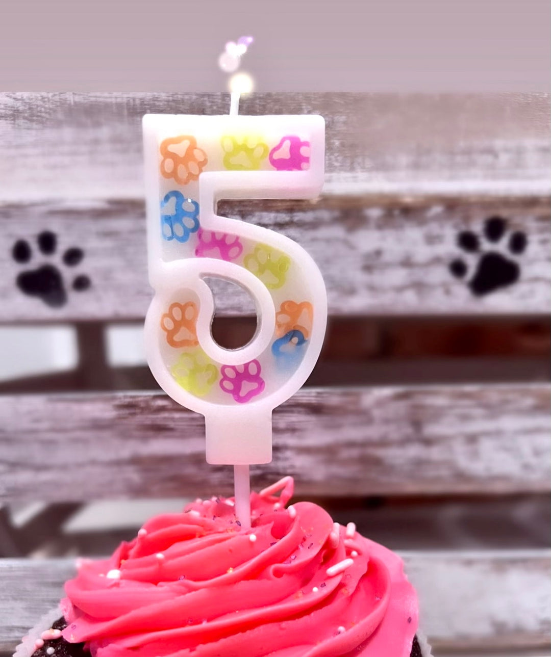 Number Birthday Cake Candle