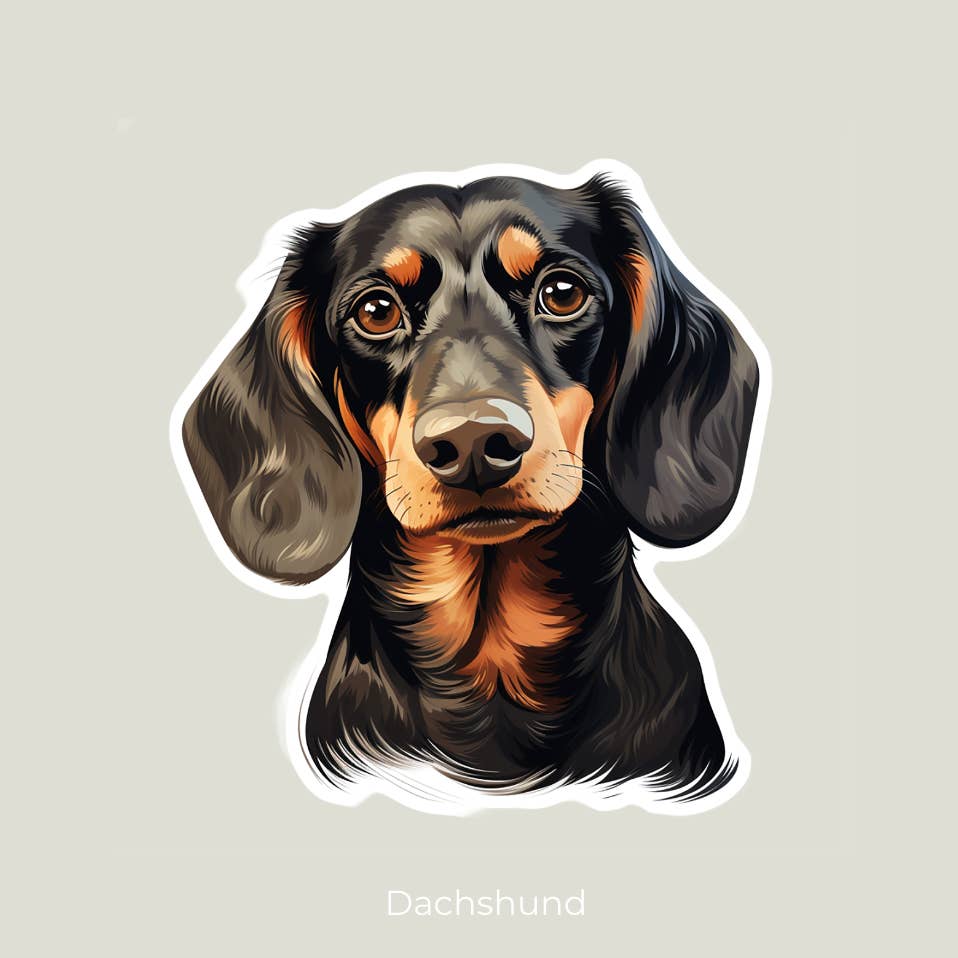 Dachshund Sticker 1