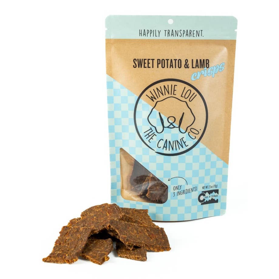 Sweet Potato & Lamb Crisps