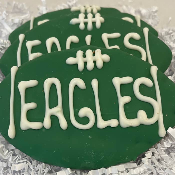Bakery Cookie Eagles Football