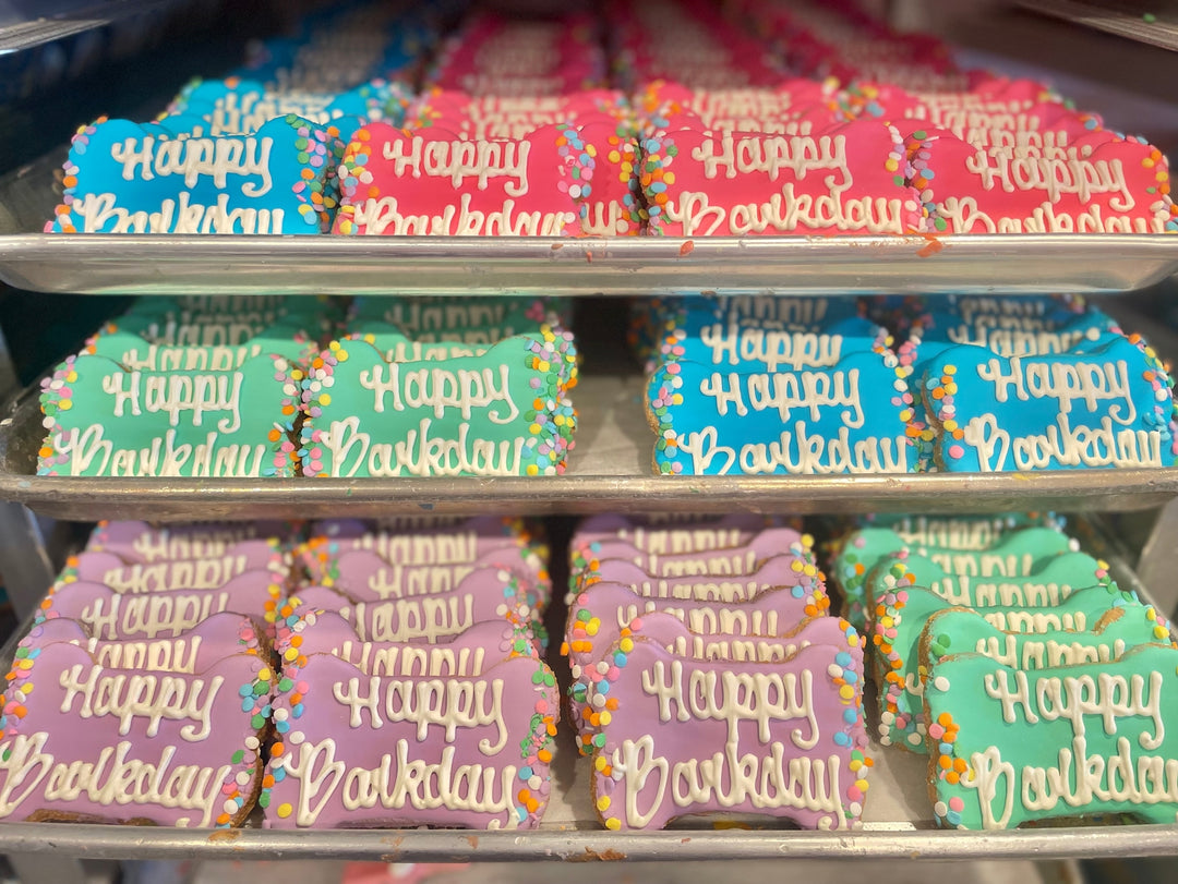 Bakery Cookie Barkday Purple