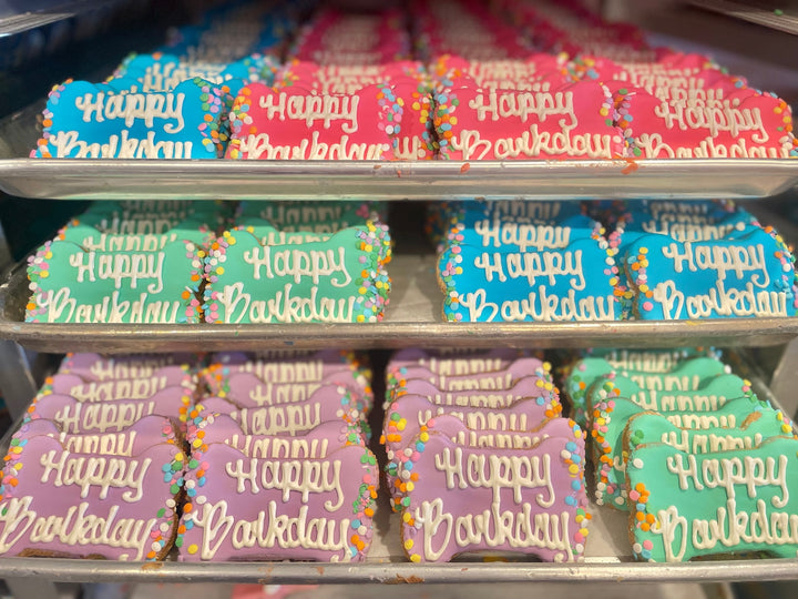 Bakery Cookie Barkday Blue