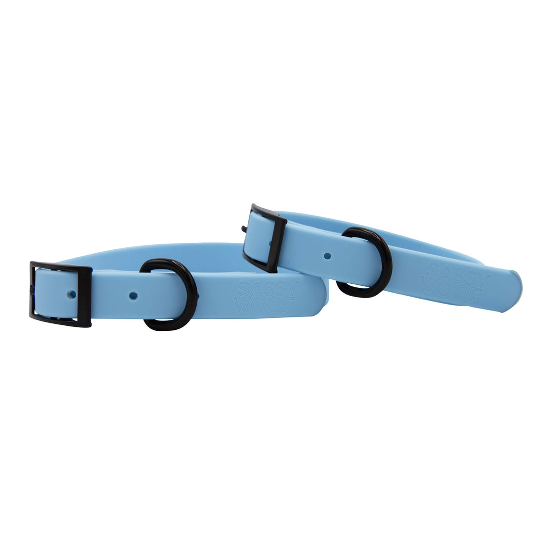 Blue Waterproof Collar